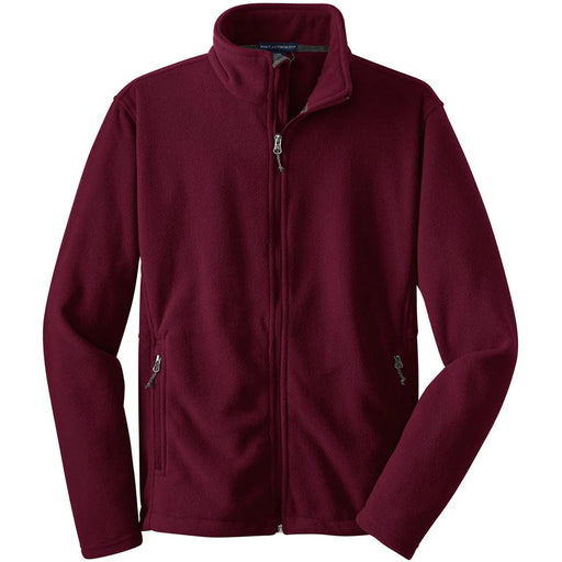 Jacket Fleece, Youth  Black, Burgundy, Royal Blue, Navy