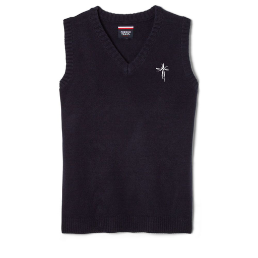 Vest Youth Unisex Prince of Peace Logo S/S Navy