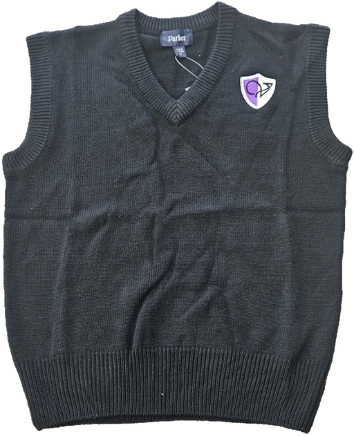 Vest, Vanguard Embroidery Black and Grey