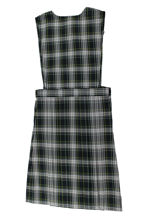 Jumper Plaid #61 Square Bib Knife Pleat