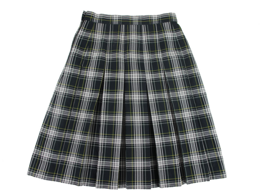 Skirt Plaid #61, Full Box Pleat Skirt