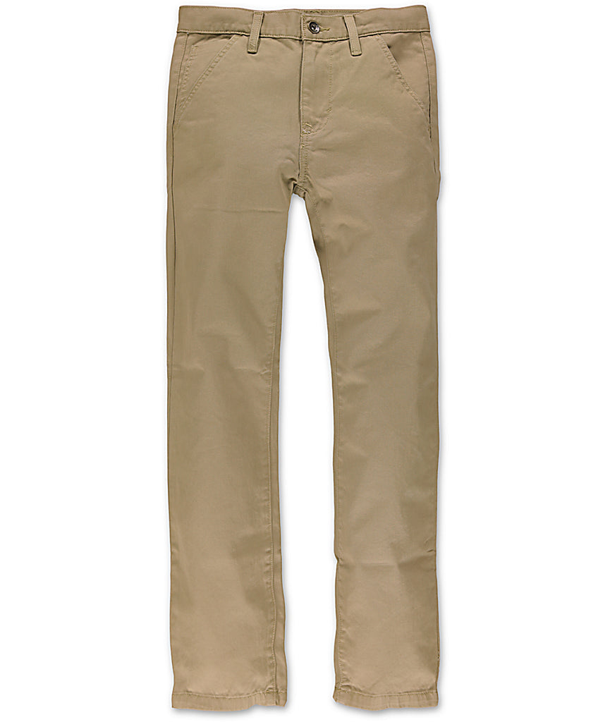 Pants, Boys Khaki Straight Fit Chino | Family Uniforms